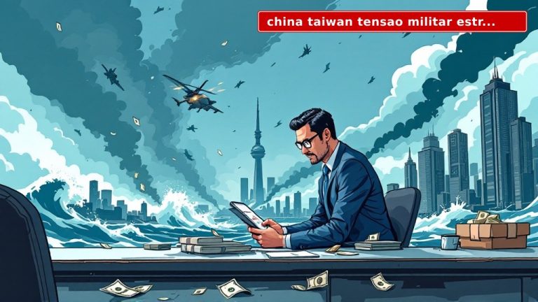 China-Taiwan: Tensão no Estreito e o Preço da Covardia Ocidental