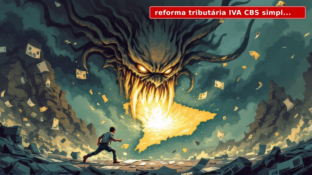 Reforma Tributária IVA: O Novo Monstro de 7 Cabeças que Vai Sugar Seu Bolso