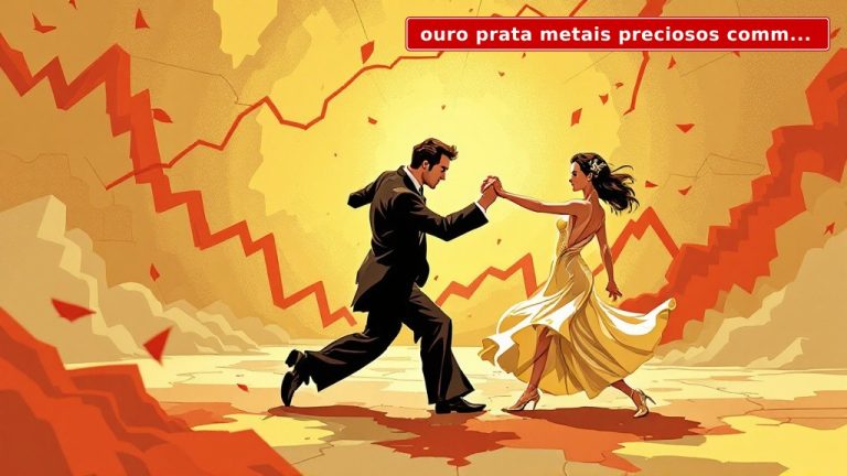 Ouro e Prata: A Dança dos Metais Preciosos Entre o Pânico Global e o Confisco Brasileiro