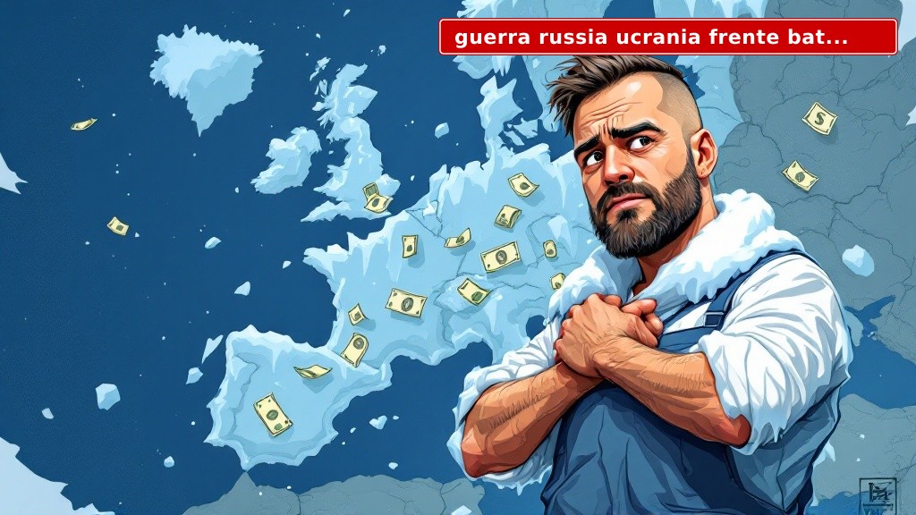 A guerra Rússia Ucrânia congela a Europa enquanto o Brasil paga a conta