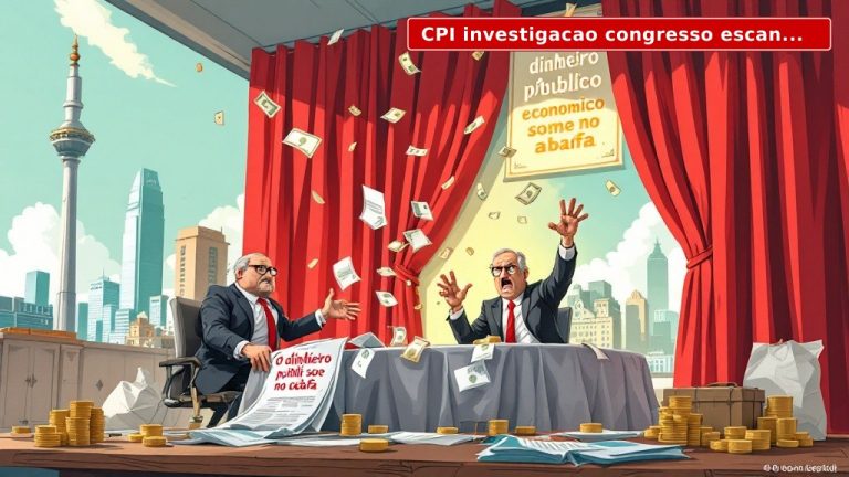 CPI investigacao congresso: O teatro do “abafa” e a dança das cadeiras em Brasília