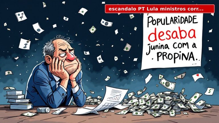 O "escandalo PT Lula" que Lula tenta abafar: propina no Master, vereador do PCC e o derretimento nas pesquisas