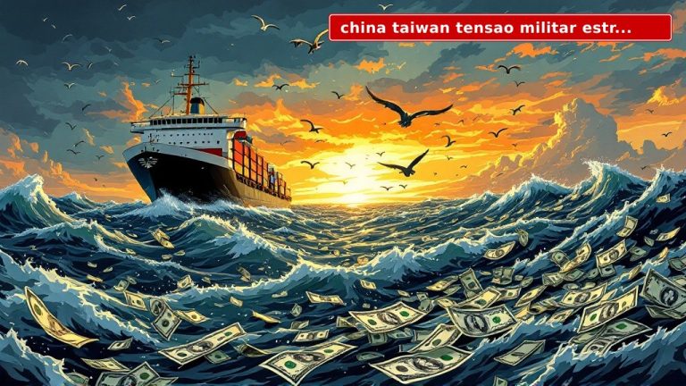 China Taiwan tensão: O prelúdio de uma crise que o Brasil ignora
