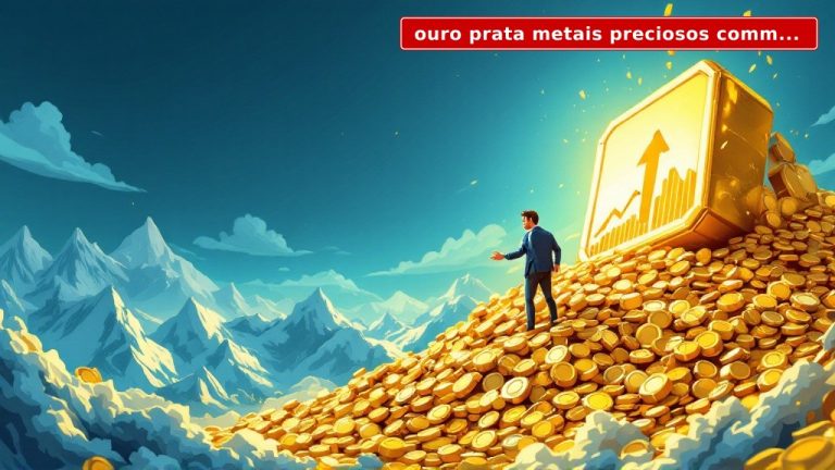 Ouro e Prata em Queda Livre: O Fim do Rally ou a Hora de Comprar?