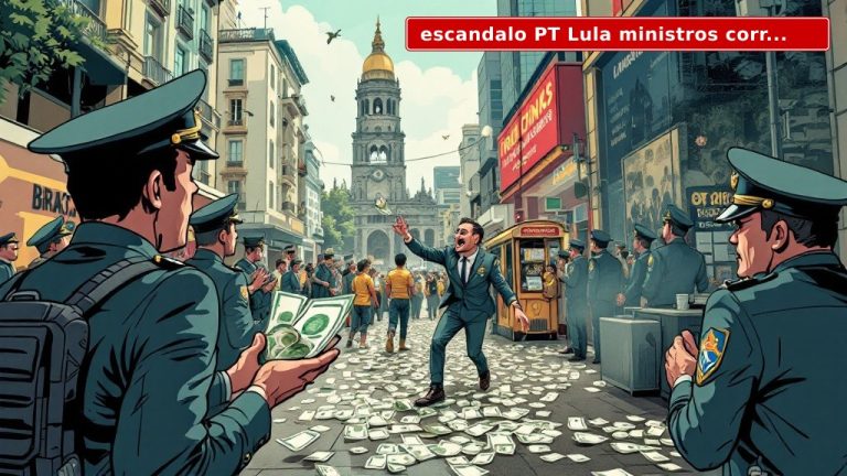 O Circo do Escândalo PT Lula: Ministros, Corrupção e a Farra com o Dinheiro do Contribuinte
