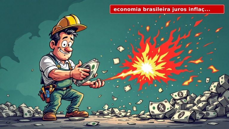Selic a 13% e inflação no teto: a economia brasileira juros não para de sangrar o contribuinte