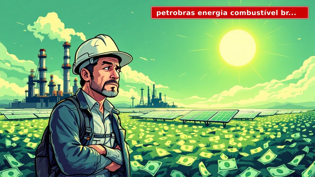 Petrobras Energia Combustível: Lucro Cai, Mas Estatal Joga Bilhões em Promessas Verdes