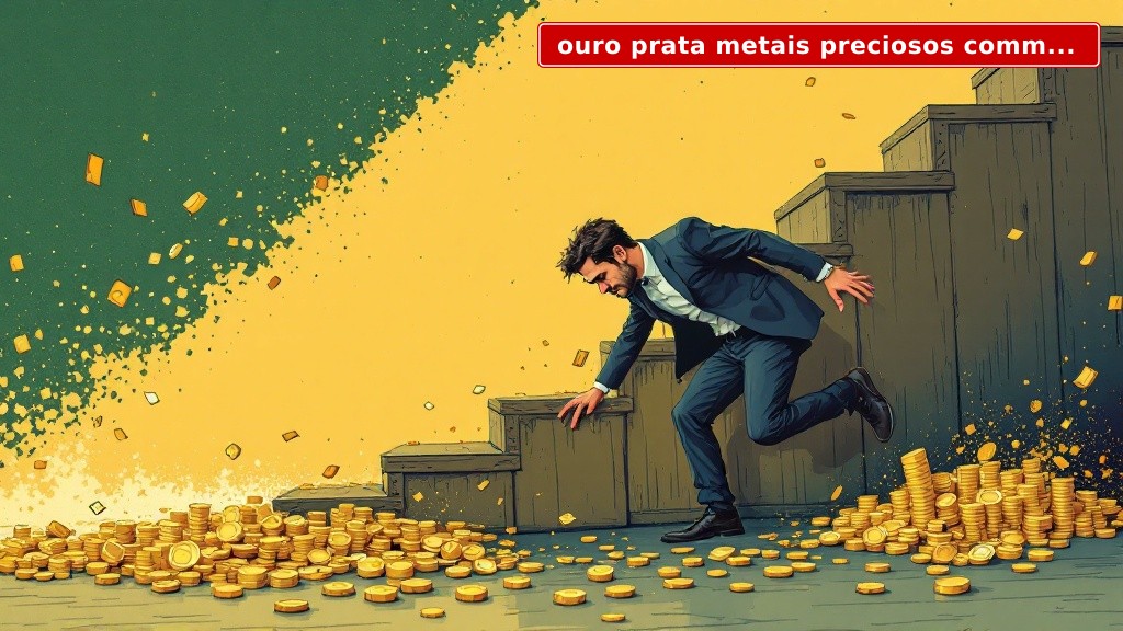 Ouro e Prata em Queda Livre: Onde Está a Segurança dos Metais Preciosos?