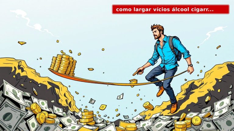 Como largar vícios de álcool, cigarro e drogas: o guia prático de 2026