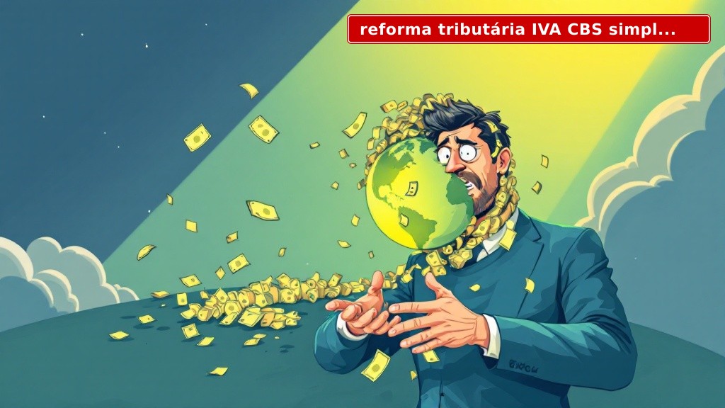 Reforma Tributária IVA: A "Simplificação" que Vira Confisco e Risco de Cadeia