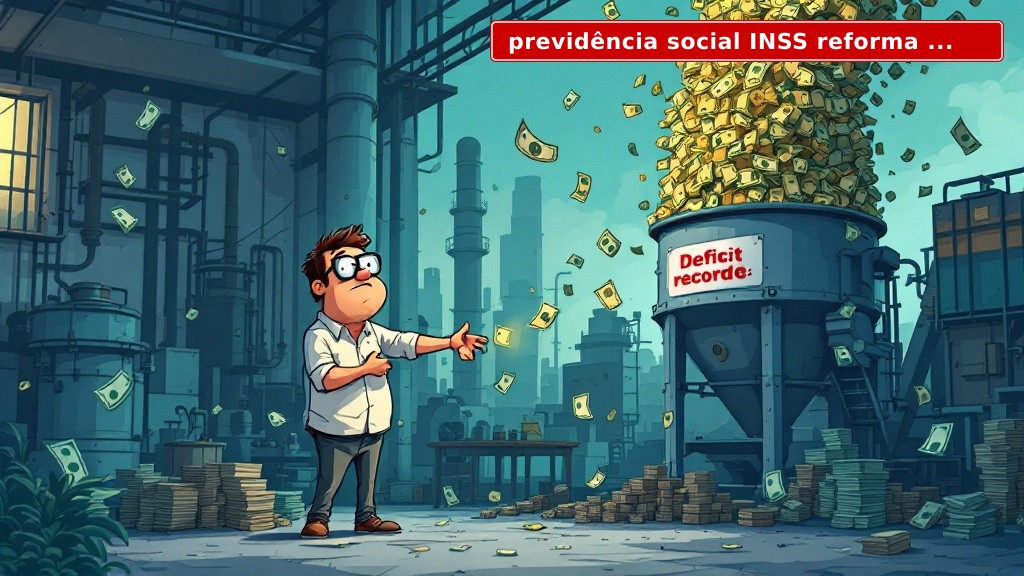 Previdência social INSS: a máquina de moer dinheiro que promete justiça e entrega déficit recorde