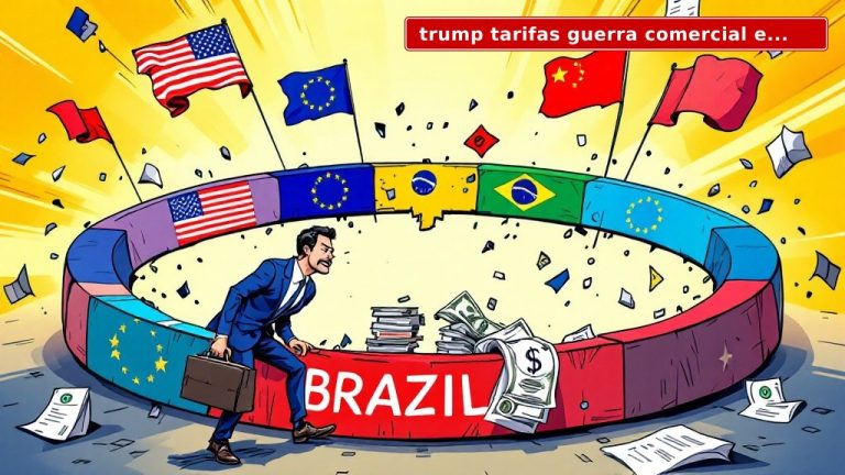 Trump Tarifas Guerra: A Loucura Protecionista que (Também) Atinge o Brasil