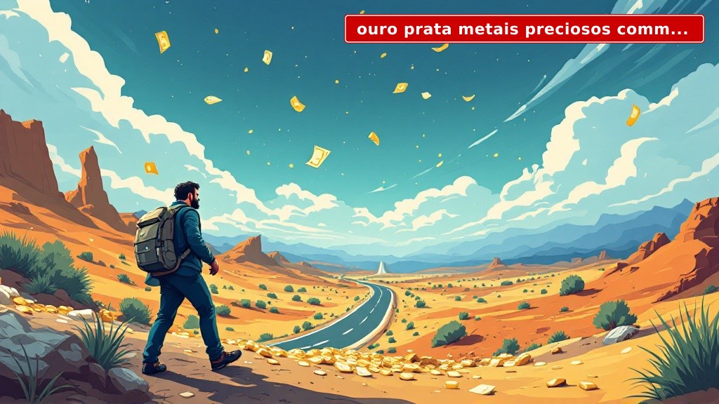 Ouro, Prata e Metais: A Volta dos Ativos Reais em Meio ao Caos Fiscal e Geopolítico