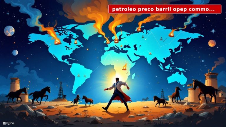 Petróleo Preço Barril: O Gambito da OPEP+ e a Dança dos Bilhões que Afeta Seu Bolso