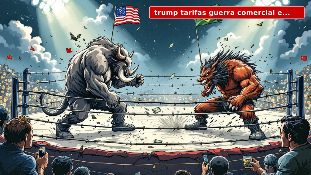 Trump tarifas guerra: o maior circo protecionista desde 1930 — e o Brasil no centro do ringue