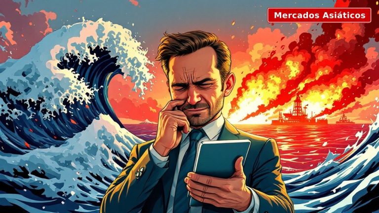 🌏📉 Fechamento Mercados Asiáticos — 08/07/2026: Pânico geopolítico derruba Nikkei e Kospi; petróleo dispara 5% após ataques dos EUA ao Irã