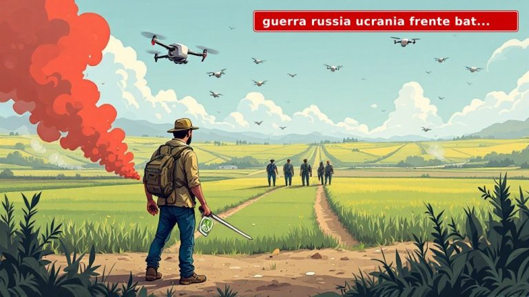 Guerra Rússia Ucrânia entra no quinto ano: o front virou um moedor de carne high-tech (e o Brasil paga a conta)
