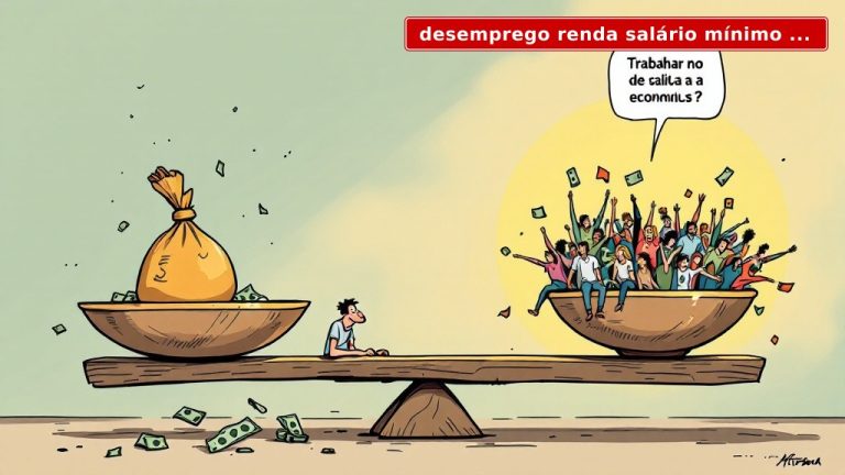 Desemprego, renda e salário mínimo: a equação impossível que Lula insiste em ignorar