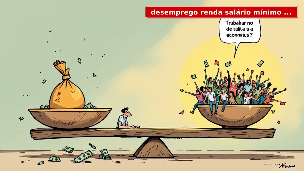 Desemprego, renda e salário mínimo: a equação impossível que Lula insiste em ignorar