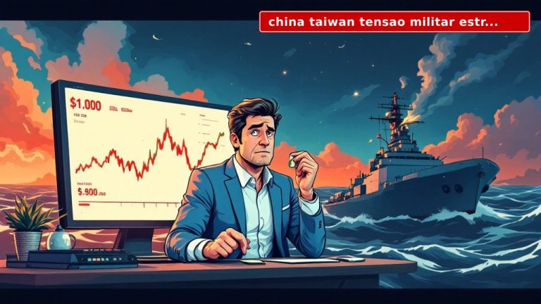 China-Taiwan: a tensão militar no Estreito que pode explodir o seu bolso