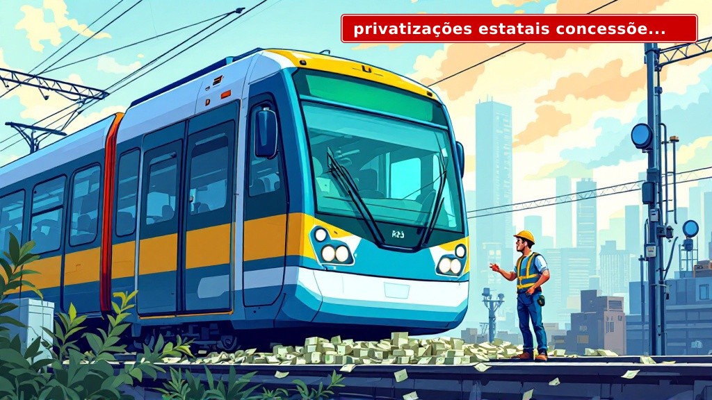 Privatizações estatais concessões: R$ 125 bilhões em jogo e o brasileiro ainda duvida