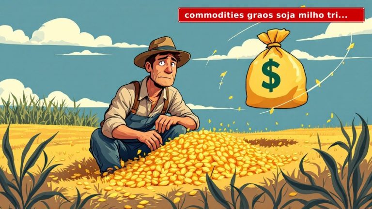 Recorde do agro e a dança dos grãos: como as commodities grãos soja expõem a fragilidade do Brasil