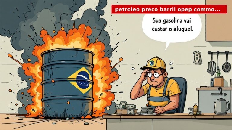Petróleo a US$ 120: O Preço do Barril Pode Quebrar o Bolso do Brasileiro?