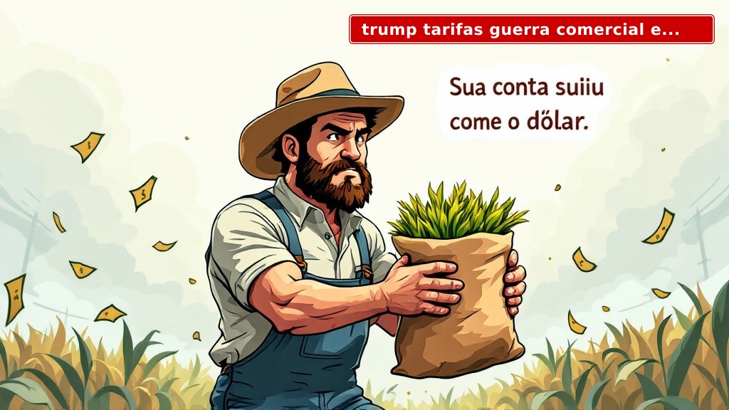 O Brasil na Mira: Como o Novo Tarifaço de Trump Acelerou a Guerra Comercial e as Contas Chegaram para o Brasileiro