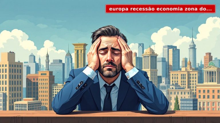A Europa está à beira de um colapso? A recessão que ninguém quer encarar