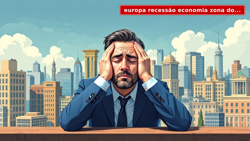 A Europa está à beira de um colapso? A recessão que ninguém quer encarar