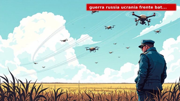 Guerra Rússia Ucrânia: a nova frente aérea que redefine o conflito na Europa