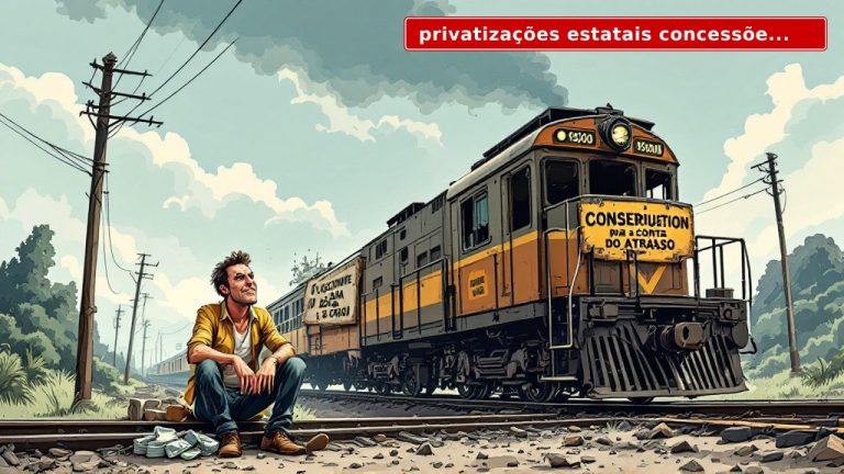 Privatizações estatais concessões: a conta do atraso que Lula insiste em cobrar do Brasil