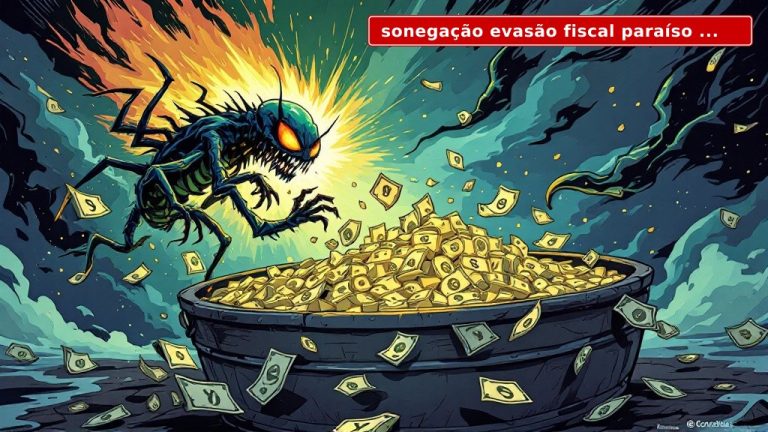 Sonegação e evasão fiscal: O parasita que corrói o ralo do seu dinheiro