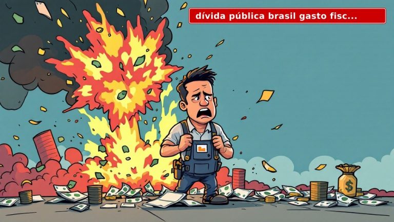 Dívida Pública Brasil: a bomba-relógio fiscal que vai explodir no seu bolso