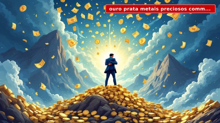 Ouro e Prata: a fuga do real para metais na era da gastança estatal