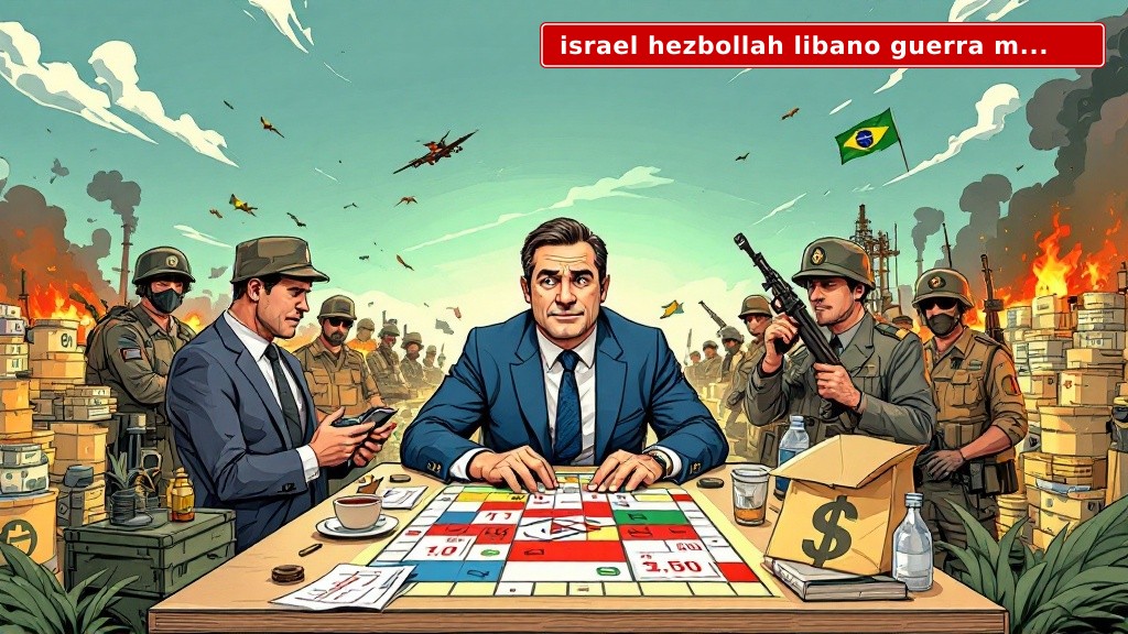 Israel Hezbollah Líbano: a guerra que ninguém controla e o Brasil paga a conta