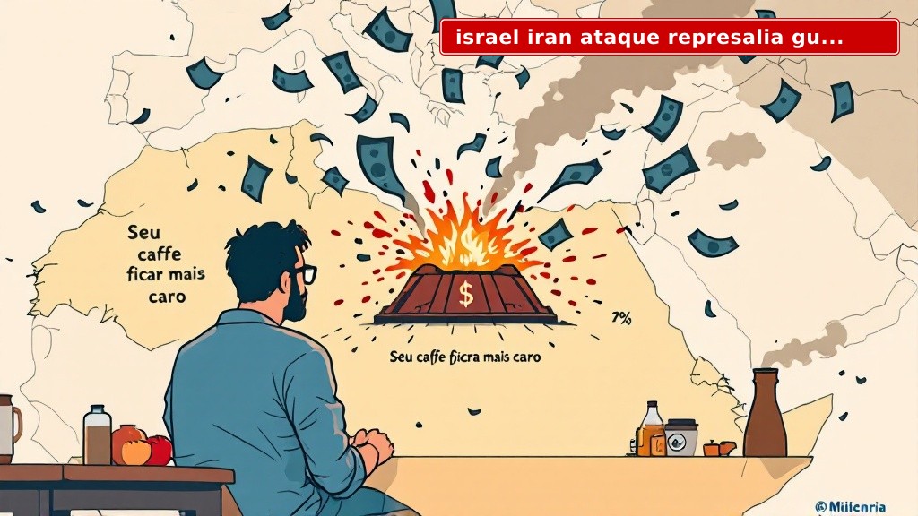 Oriente Médio em Chamas: Como o Ataque entre Israel e Irã Pode Explodir o Bolso do Brasileiro