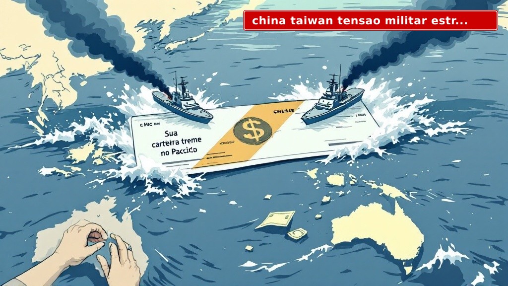China-Taiwan: a tensão que pode explodir o Pacífico e seu bolso