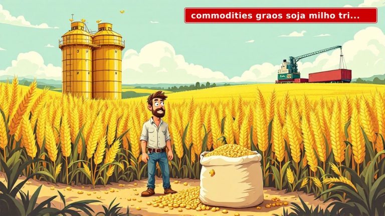 Soja dispara, mas quem lucra? A verdade nua sobre as commodities grãos soja no Brasil