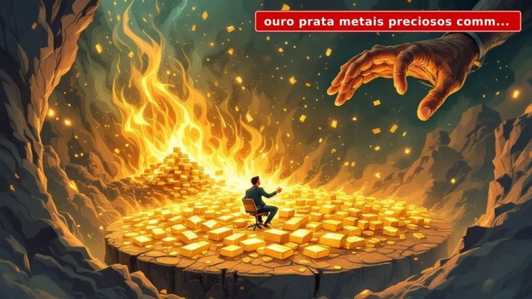Ouro e Prata: a única “poupança” que o Brasil não consegue confiscar?