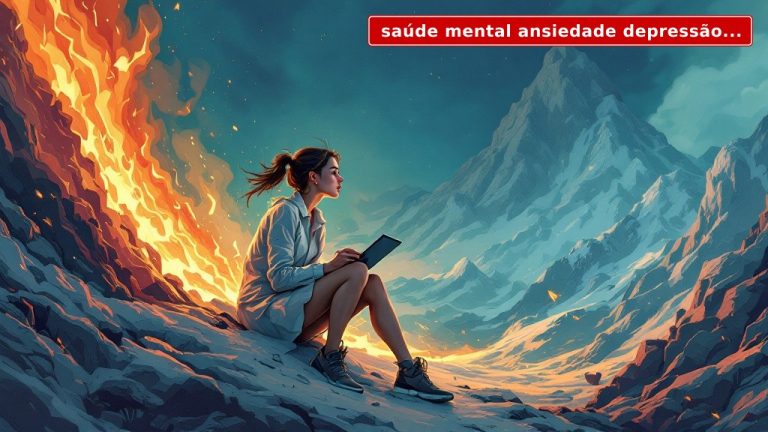 Saúde mental ansiedade: como quebrar o ciclo do esgotamento antes que ele te leve ao fundo do poço