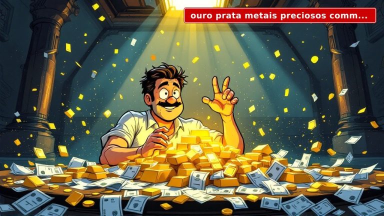 Ouro, prata e metais: o refúgio que o Brasil insiste em ignorar?