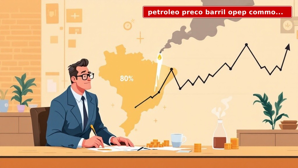 Petroleo preco barril despenca: A paz de Trump e a Opep+ expõem a fragilidade do Brasil