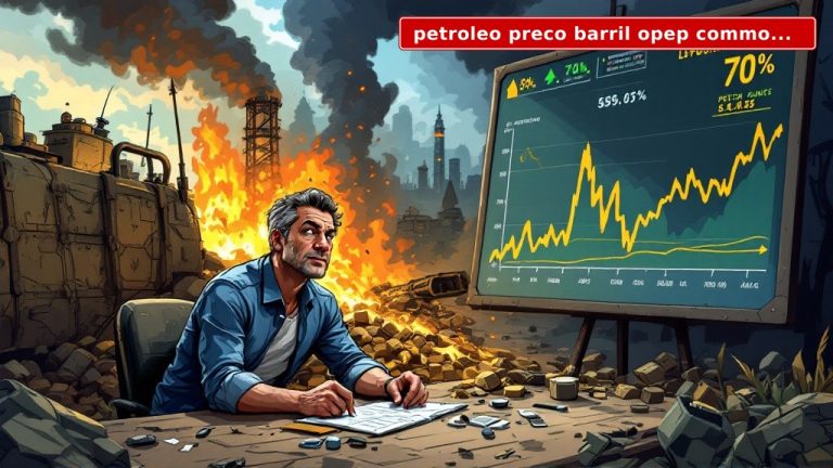 Petróleo preço barril despenca: a paz de Trump e o tiro no pé da Opep+