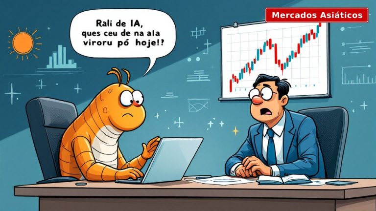 🌏📉 Fechamento Mercados Asiáticos — 07/08/2026: Kospi despenca 4,58% e enterra rali de IA; Nikkei cai com iene forte