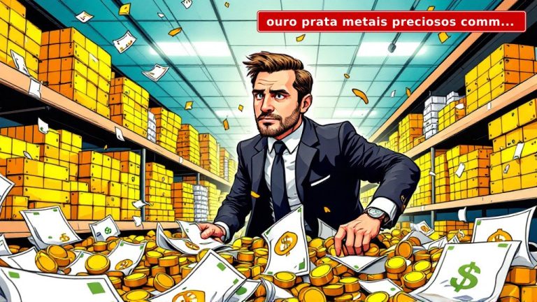 Ouro e prata: a rebelião silenciosa dos metais contra o papel-moeda