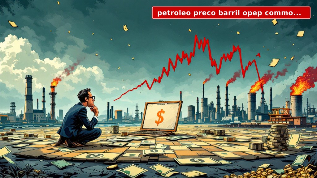Petróleo preço barril: A farra do Estado brasileiro e o xadrez global que ninguém quer explicar