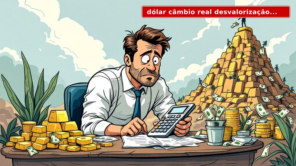 Dólar câmbio real: a verdade incômoda por trás da trégua da moeda