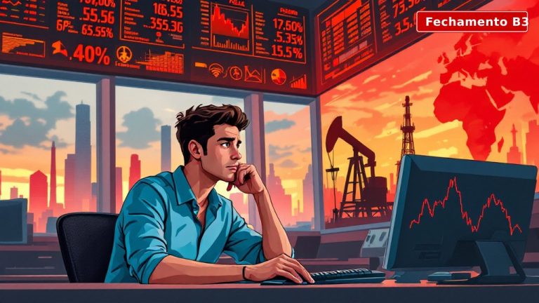 🇧🇷📊 Fechamento Fechamento B3 — 10/08/2026: Ibovespa fecha em leve queda com exterior cauteloso e mercado de olho no petróleo e juros