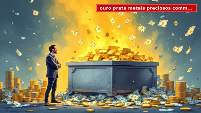 Ouro, prata e metais: o único seguro contra o confisco do seu dinheiro